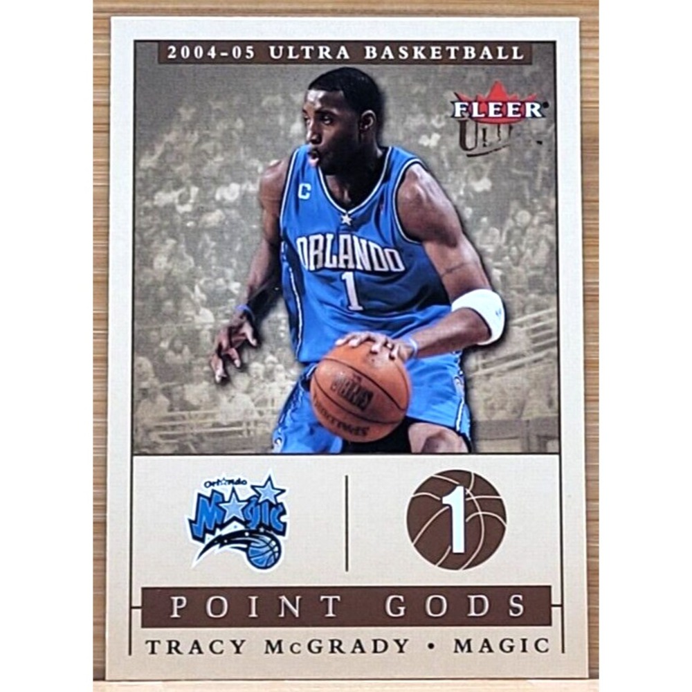 2004-05 FLEER ULTRA TRACY MCGRADY POINT GODS ORLANDO MAGIC‎ NBA
